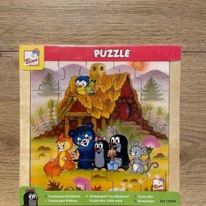 PUZLE KRTICA VESELA DRUŽINA BINO 15004