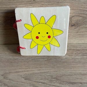 DRVENA SLIKOVNICA SUNCE