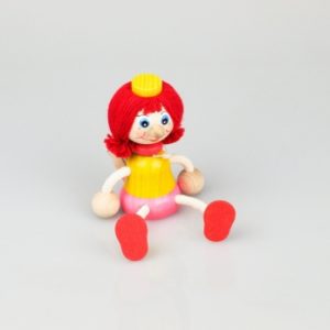 FIGURA DJEVOJČICA S ROZA SUKNJOM