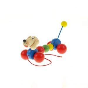 PAS JAZAVČAR OD KUGLICA SA ŠPAGICOM